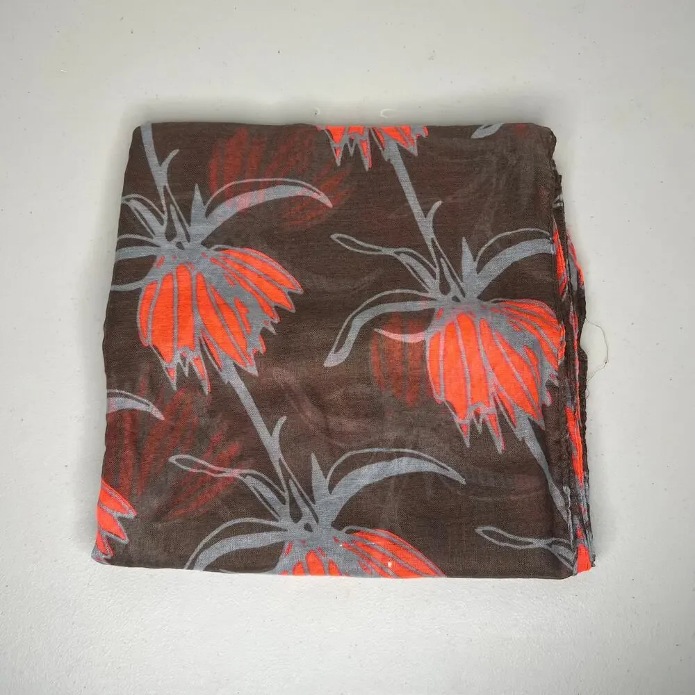 India Hicks Floral Lightweight Scarf